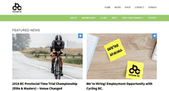 Desktop Screenshot of cyclingbc.net